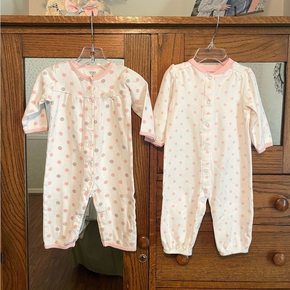 Two Carters 9 Month One Piece Play-sets